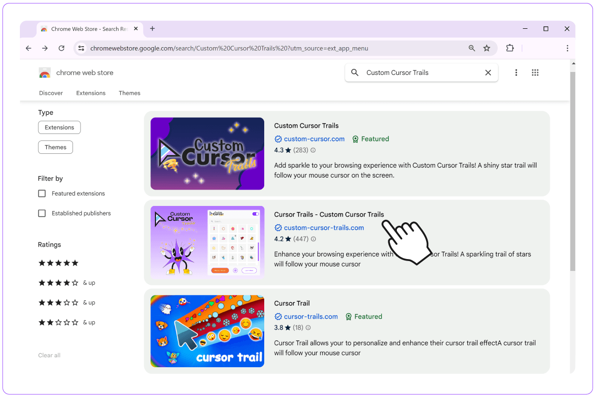 6. On the extension page, click the 'Install' or 'Add to Chrome' button.