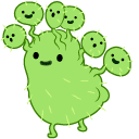 Cactus Creatures Cursor Trail custom cursor trail