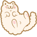 Cute Beige Cat Custom Cursor Trail custom cursor trail