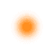 Orange Dot Custom Cursor Trail custom cursor trail