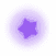 Custom Neon Purple Star Cursor Trail