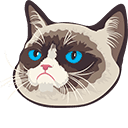 Grumpy Cat Custom Cursor Trail custom cursor trail