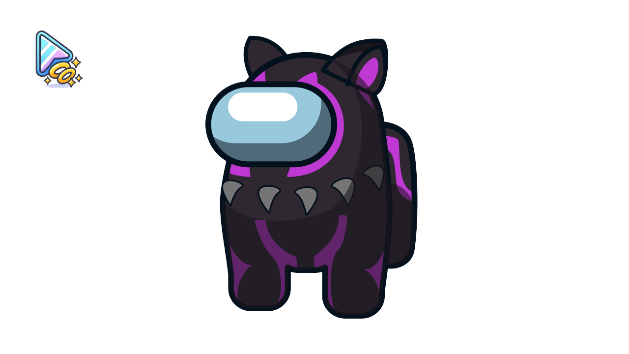 Among Us Black Panther Cursor Trail custom cursor trail