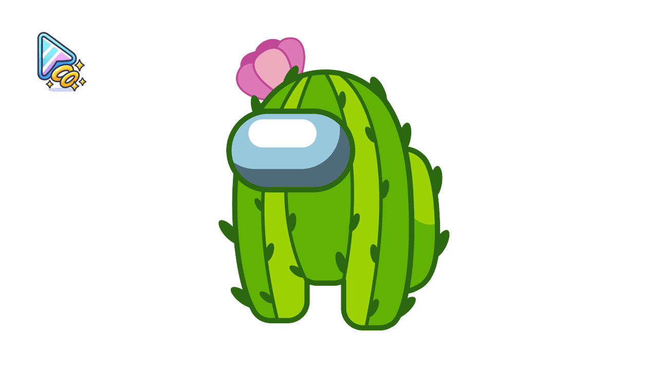 Among Us Cactus Custom Cursor Trail for Chrome & Edge custom cursor trail