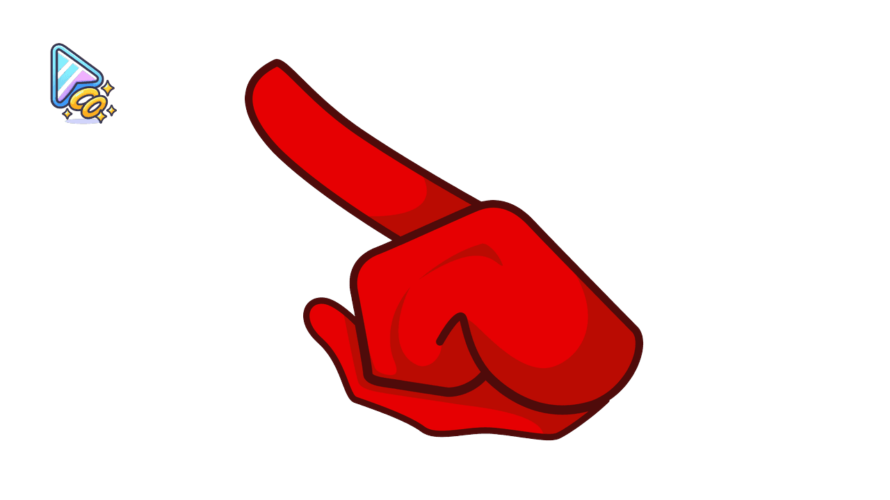 Custom Lucifer Cursor Trail - Red Devil Horns Among Us Theme custom cursor trail