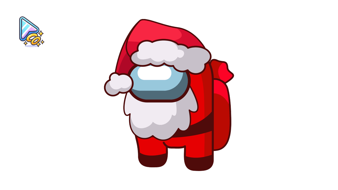Among Us Santa Custom Cursor Trail custom cursor trail