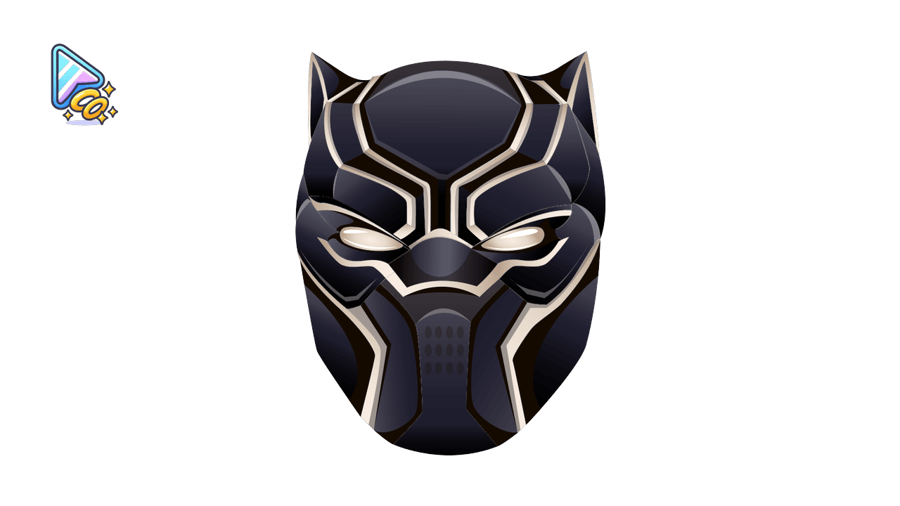 Black Panther Cursor Trail custom cursor trail