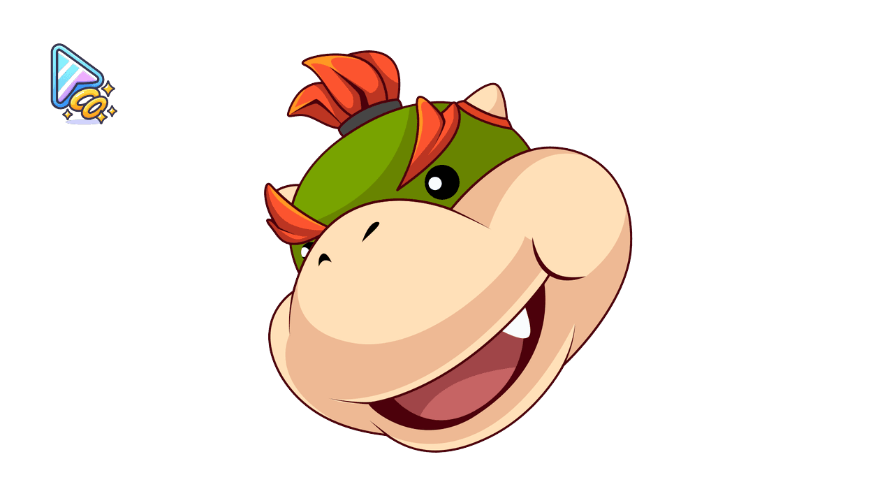 Bowser Jr. Cursor Trail for Chrome custom cursor trail