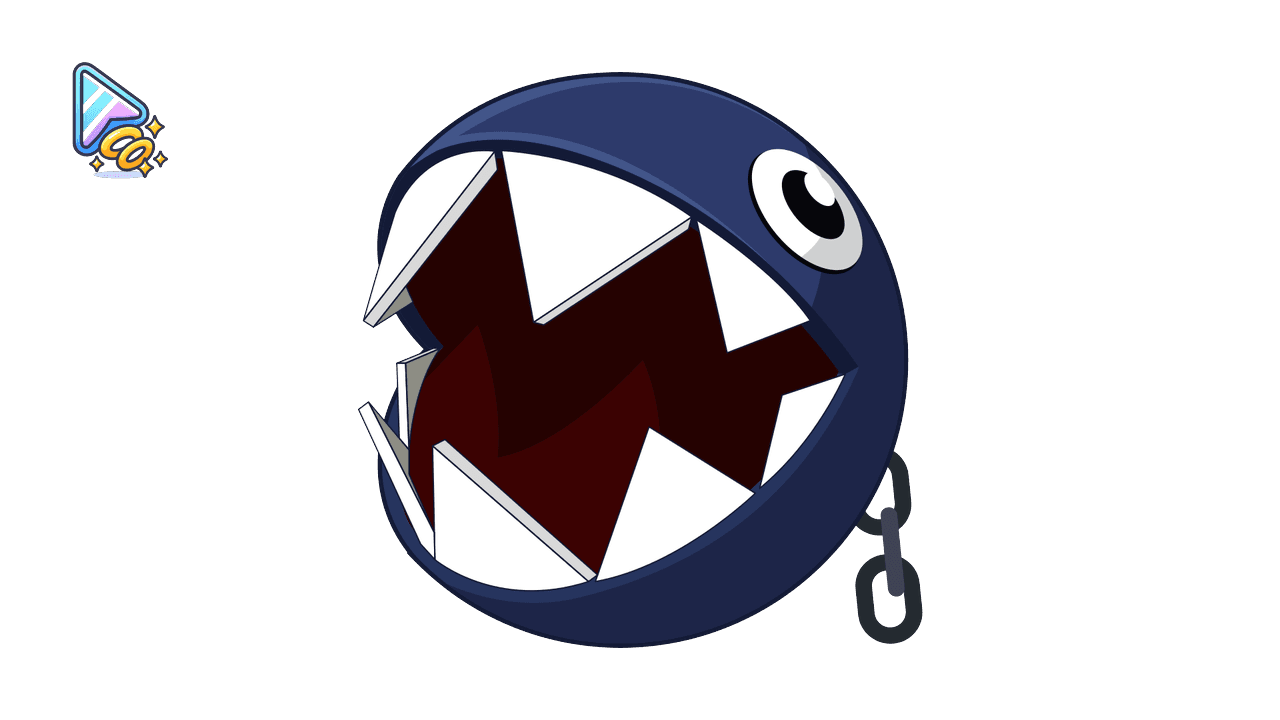 Chain Chomp Cursor Trail for Chrome custom cursor trail