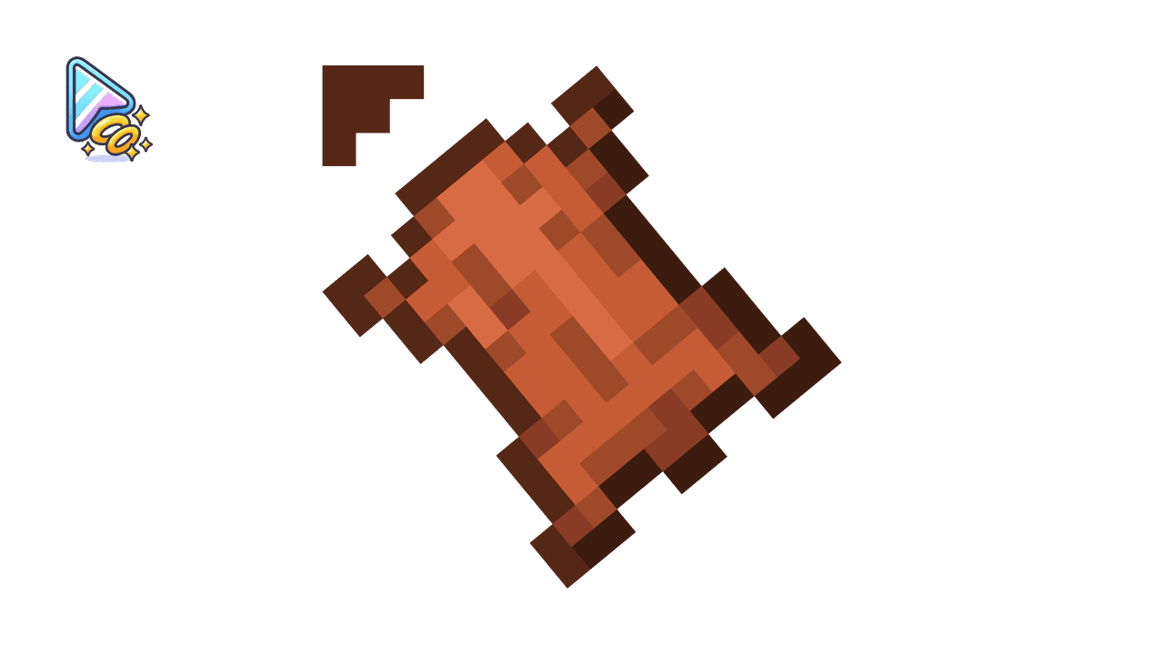 Minecraft Cow Cursor Trail custom cursor trail