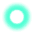 Custom Green Neon Ring Cursor Trail