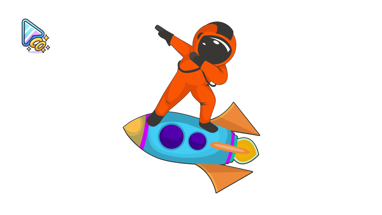 Custom Astronaut Cursor Trail for Chrome custom cursor trail