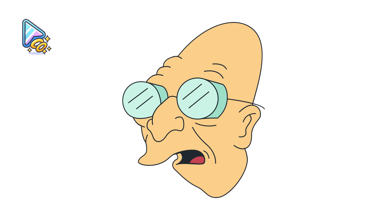 Futurama Prof Farnsworth Cursor Trail custom cursor trail