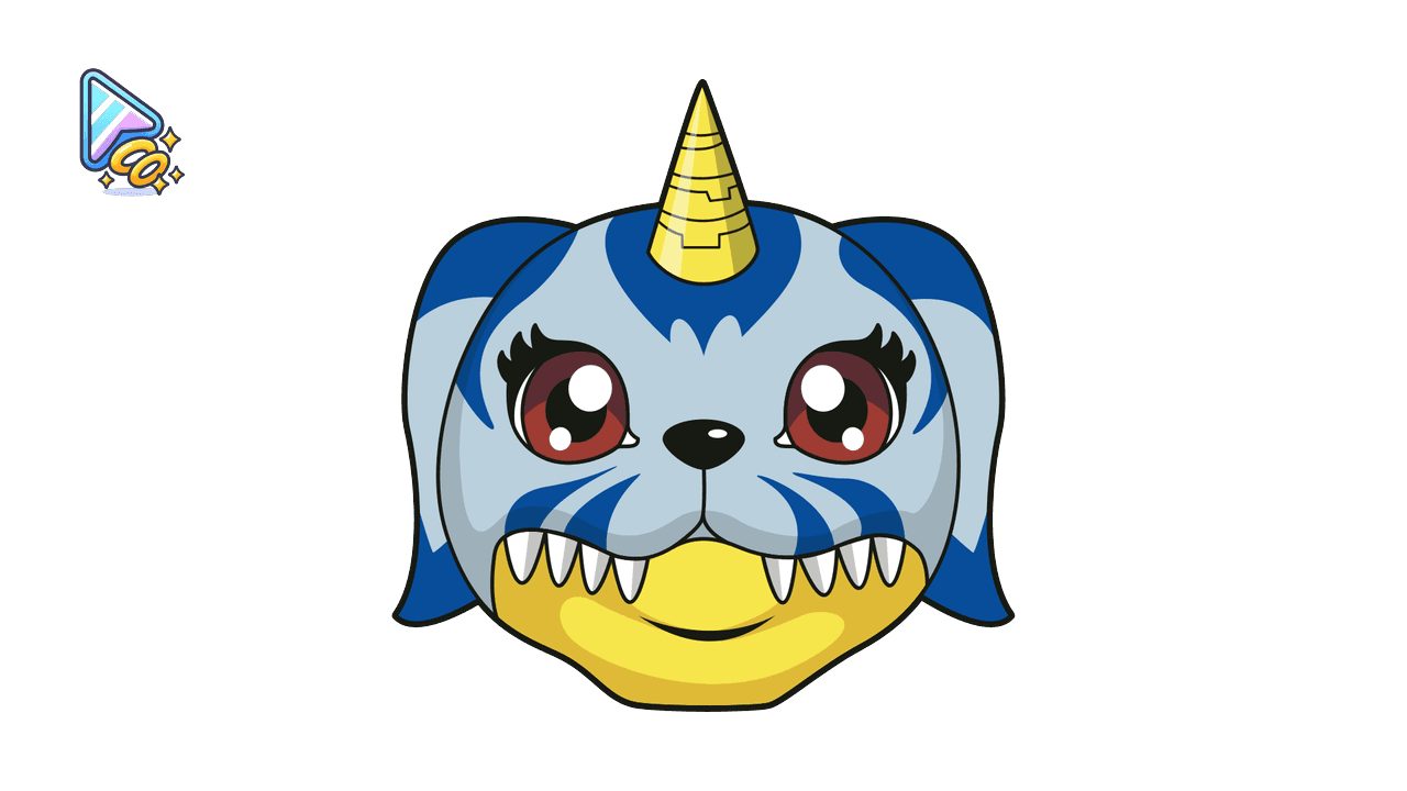 Gabumon Custom Cursor Trail custom cursor trail