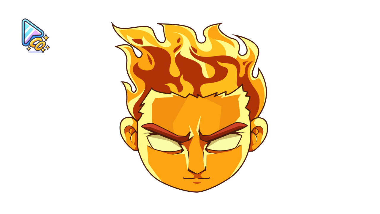 Human Torch Custom Cursor Trail for Chrome and Edge custom cursor trail