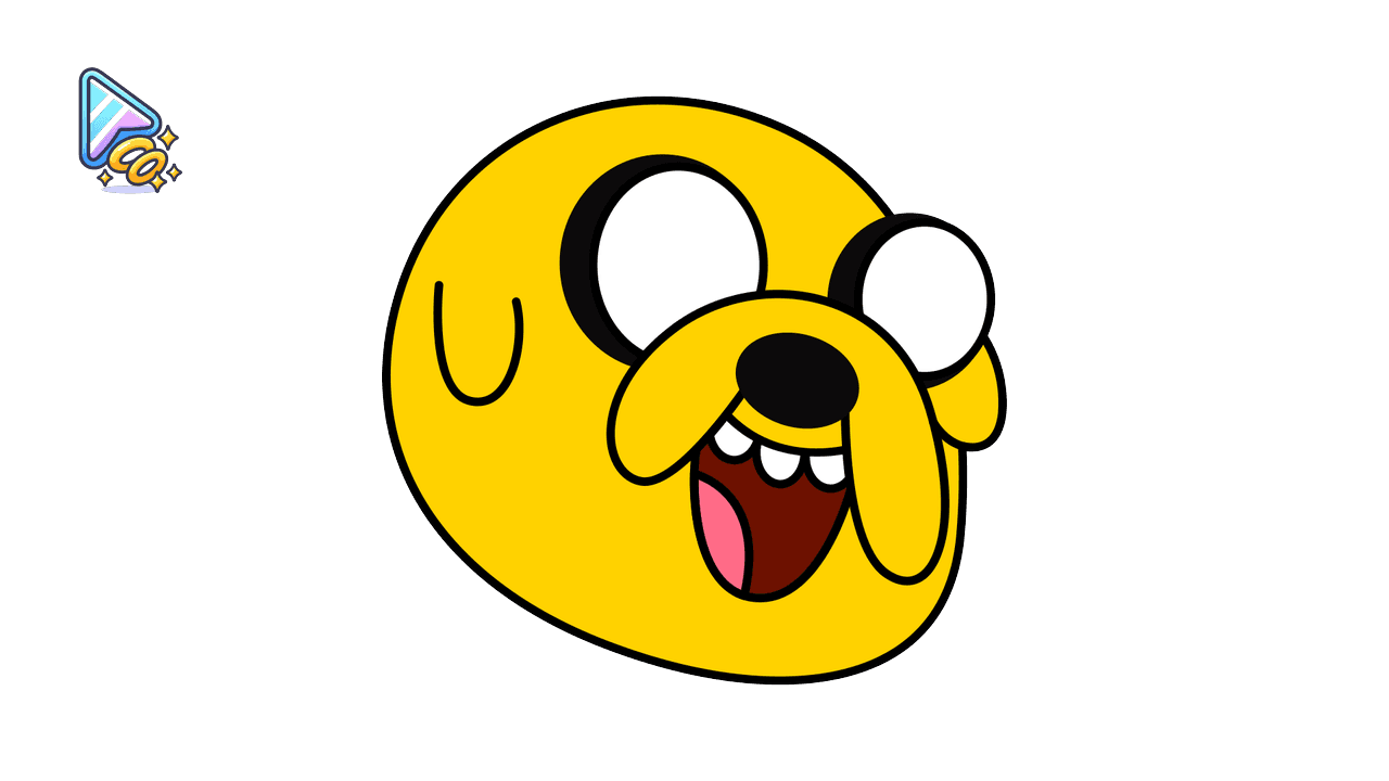 Jake the Dog Cursor Trail custom cursor trail