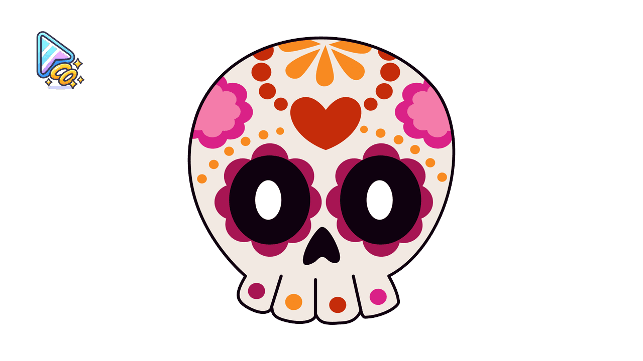 Kawaii Calaca Cursor Trail custom cursor trail