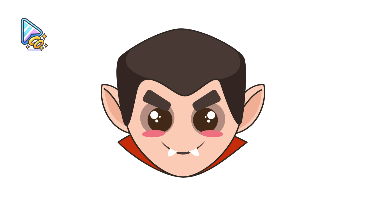 Kawaii Dracula Cursor Trail custom cursor trail