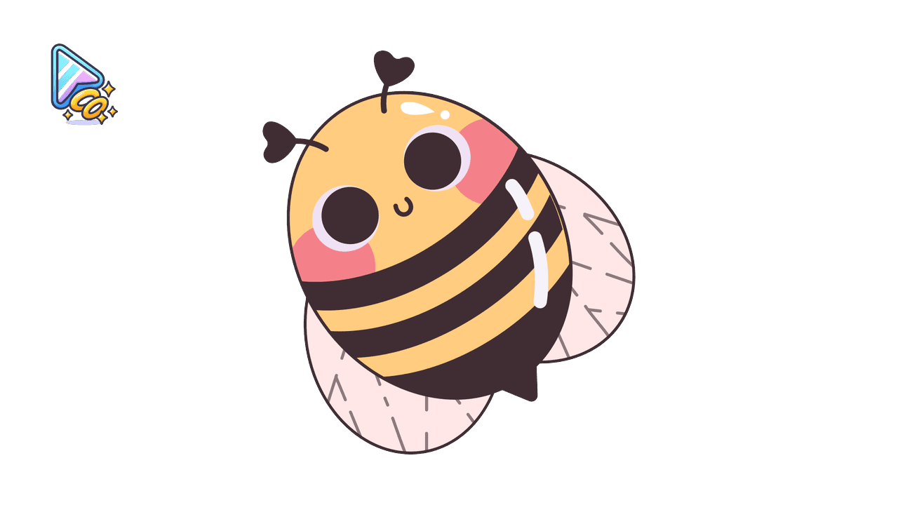 Enamored Bee Cursor Trail custom cursor trail
