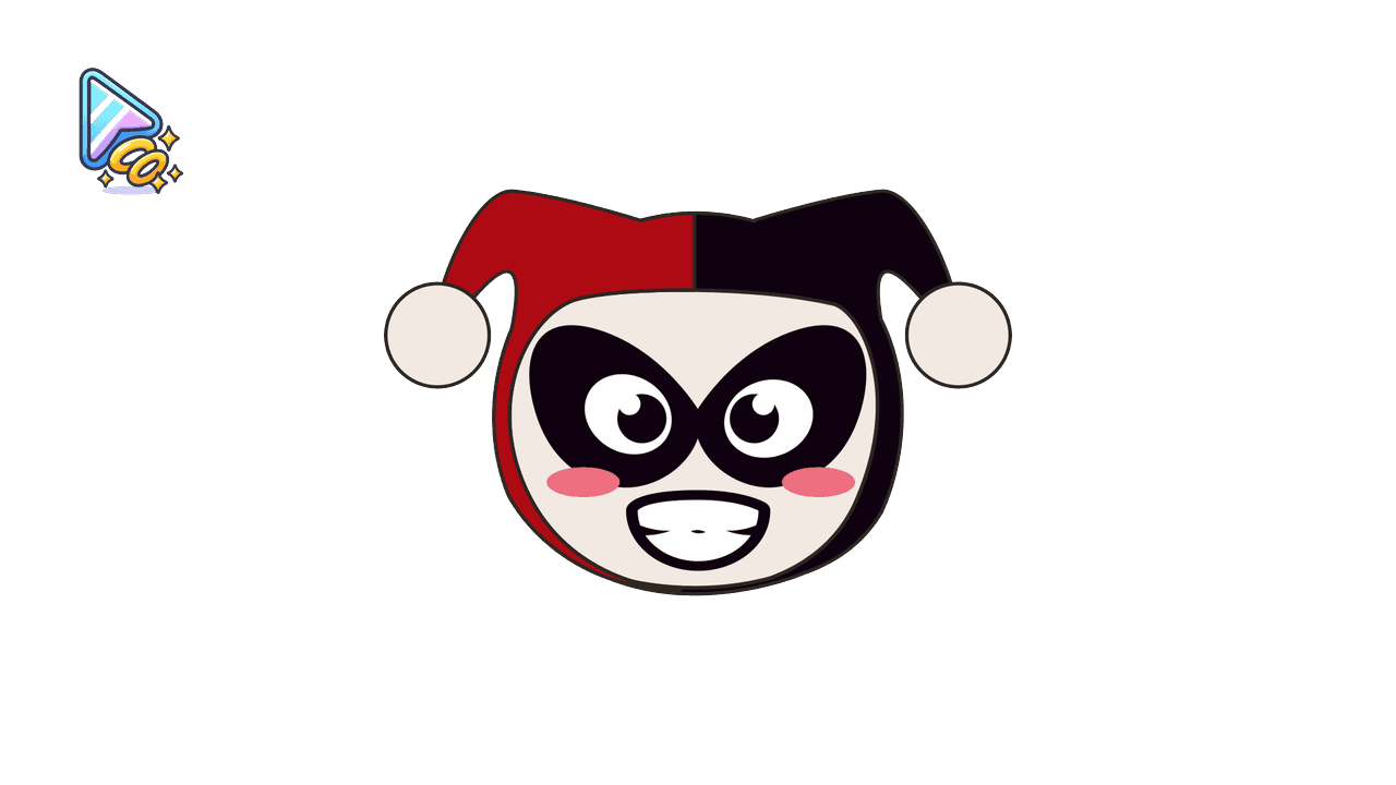 Harley Quinn Custom Cursor Trail custom cursor trail