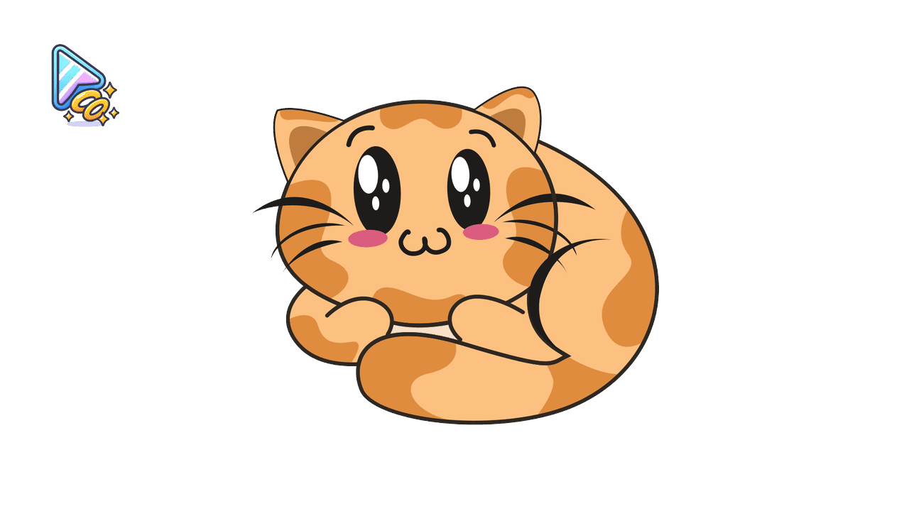 Kawaii Kitty Cursor Trail custom cursor trail
