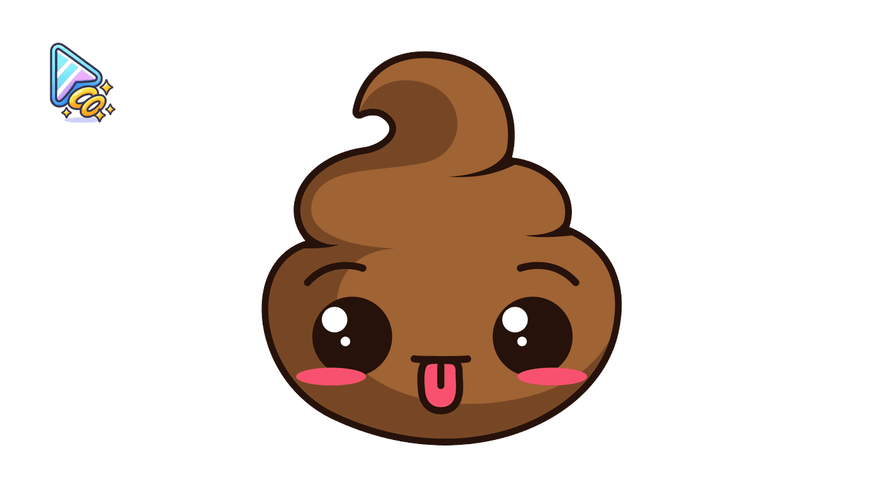 Kawaii Cursor Trail Poo Pointer custom cursor trail