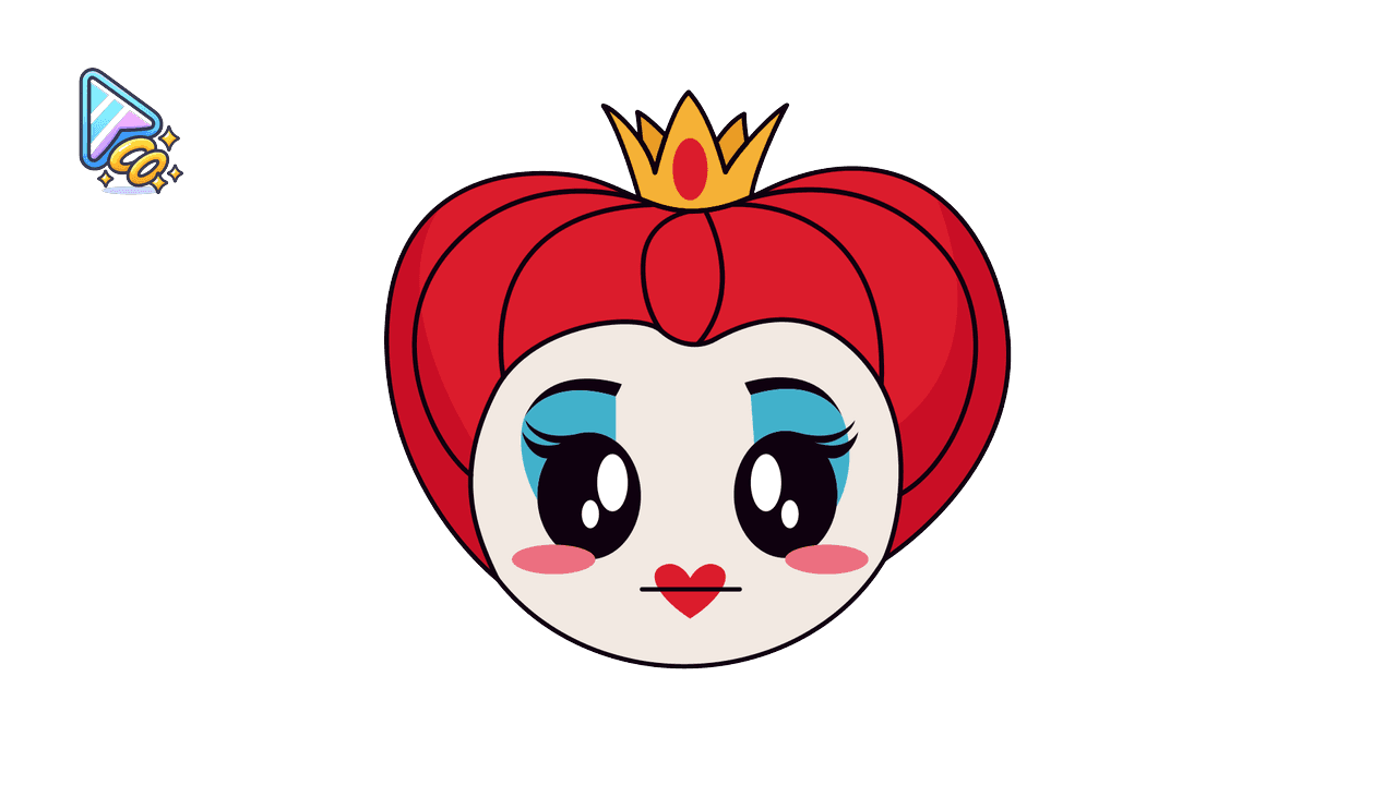 Queen of Hearts Custom Cursor Trail custom cursor trail