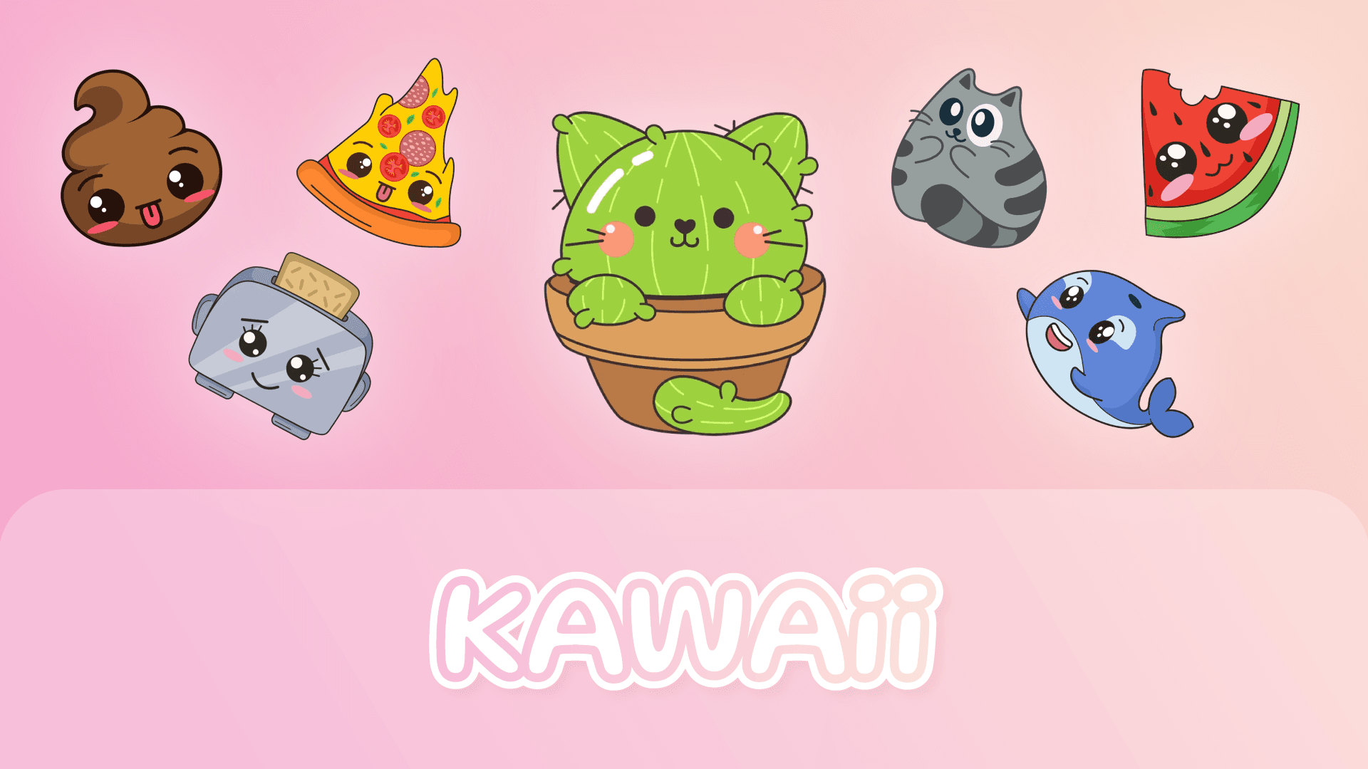 Kawaii Cursor Trails