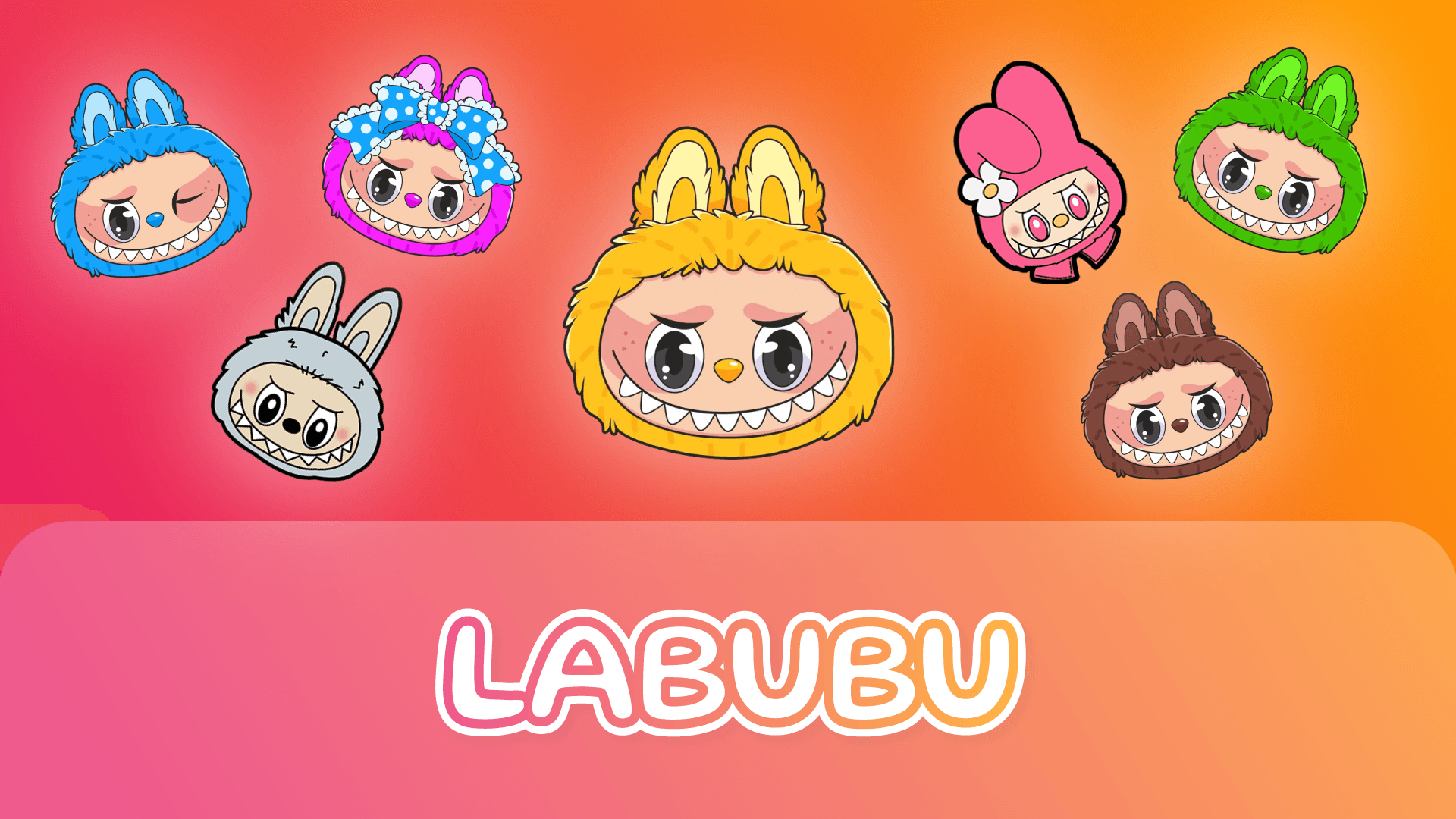 Labubu Cursor Trails