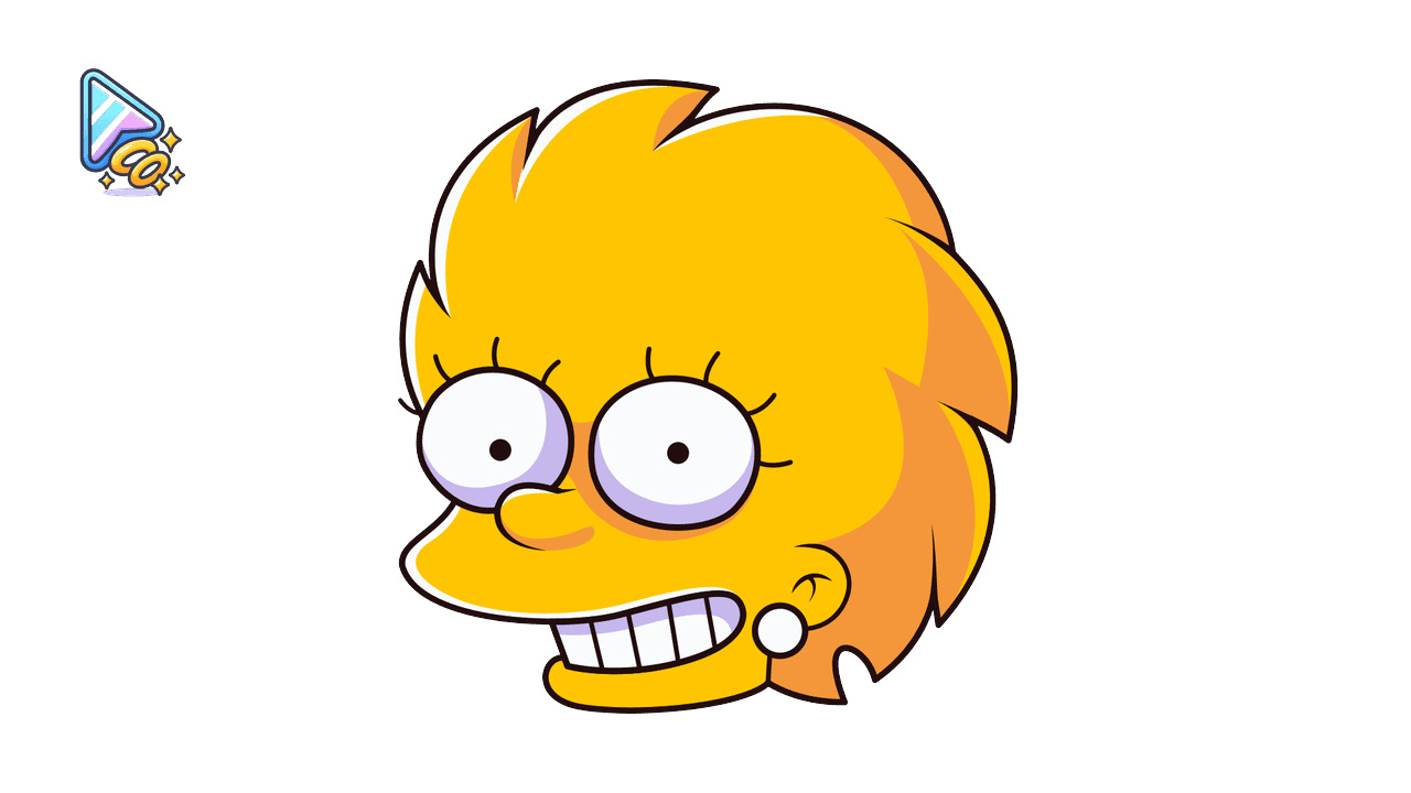 Lisa Simpson US President cursor trail custom cursor trail
