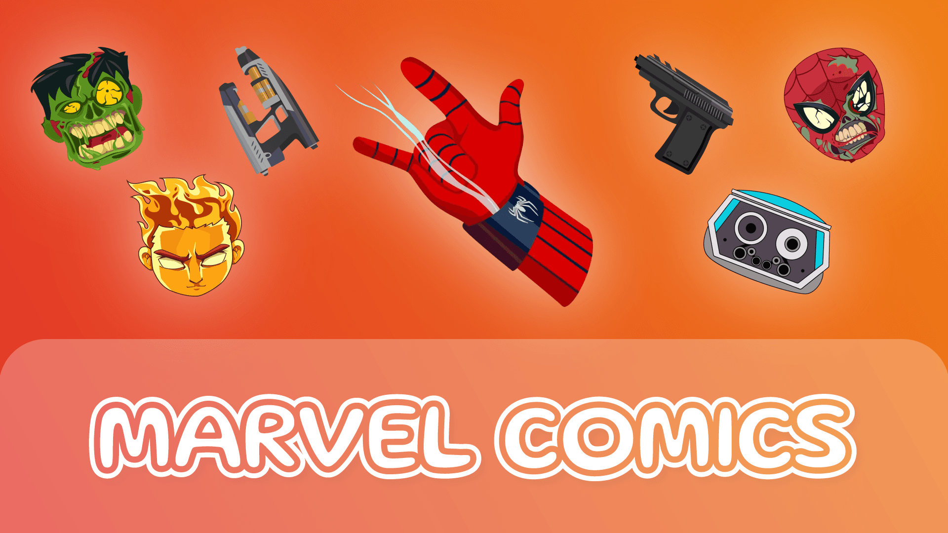 Marvel Comics Cursor Trails