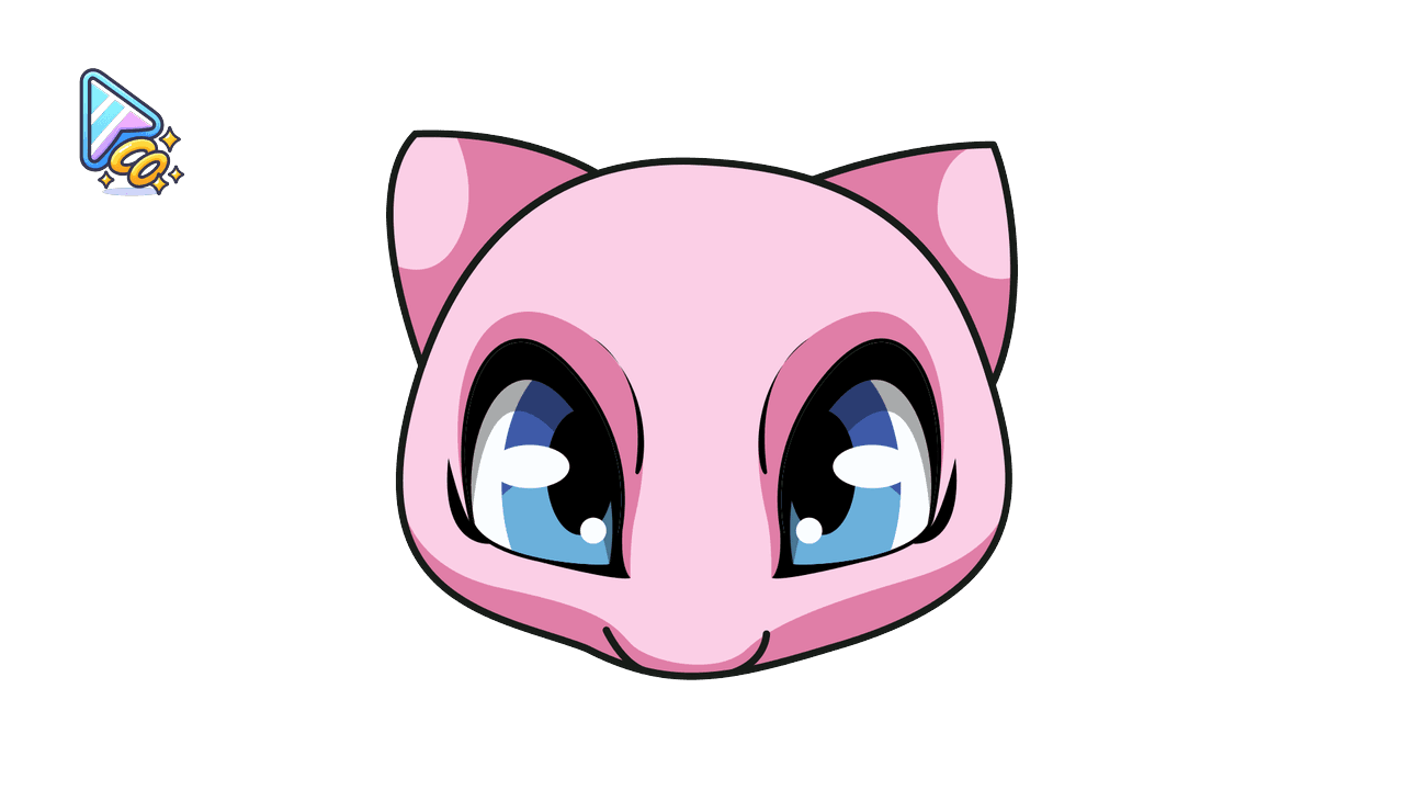 Pink Cursor Trail Mew for Chrome custom cursor trail