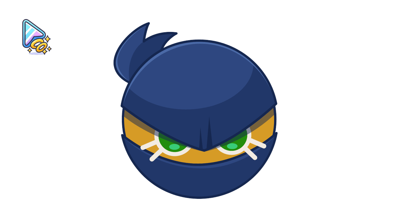 Ninja Cookie Cursor Trail custom cursor trail