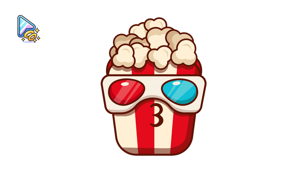 Popcorn & Corn Custom Cursor Trail custom cursor trail