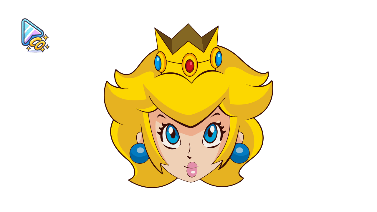 Custom Princess Peach Cursor Trail custom cursor trail