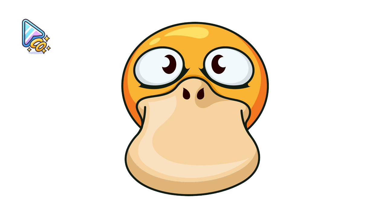 Psyduck Cursor Trail for Browser custom cursor trail