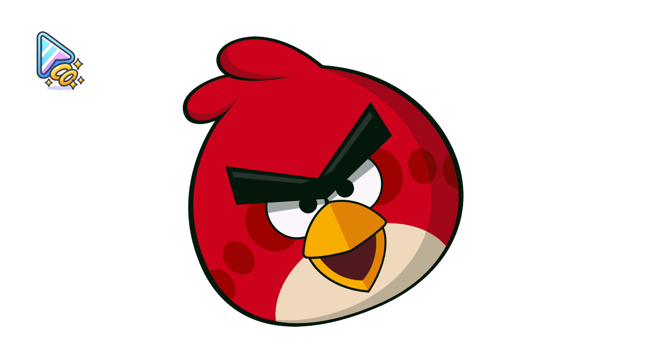 Red J Bird Cursor Trail for Browsers custom cursor trail