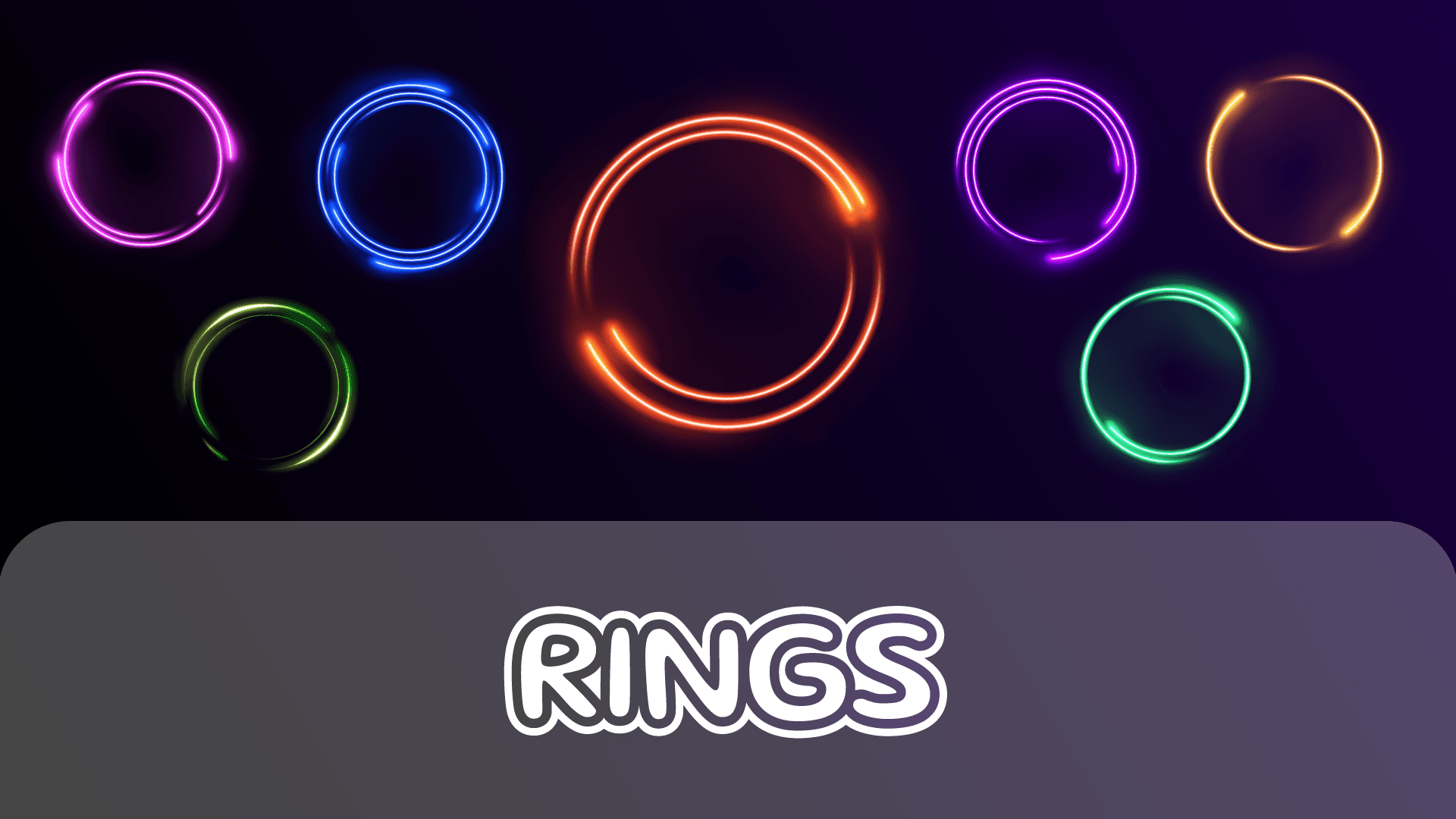 Rings: Cursor Trail Collection