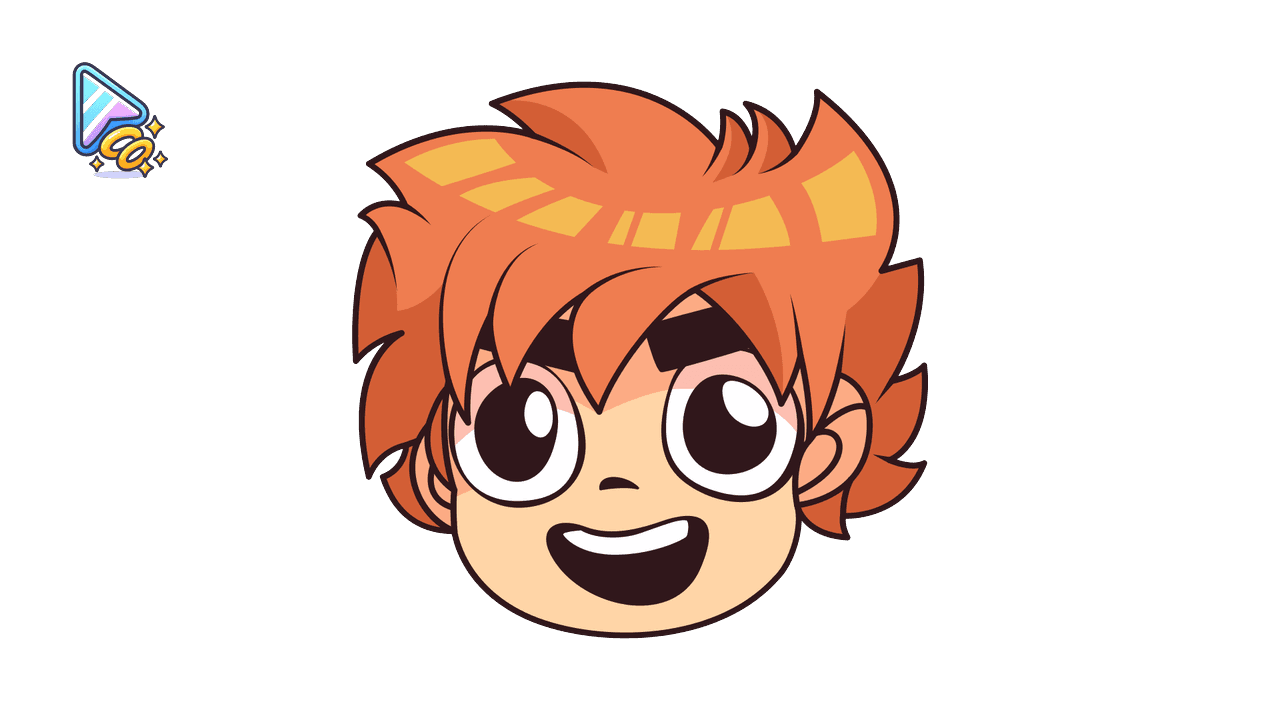 Scott Pilgrim Cursor Trail - Retro Gaming Edition custom cursor trail