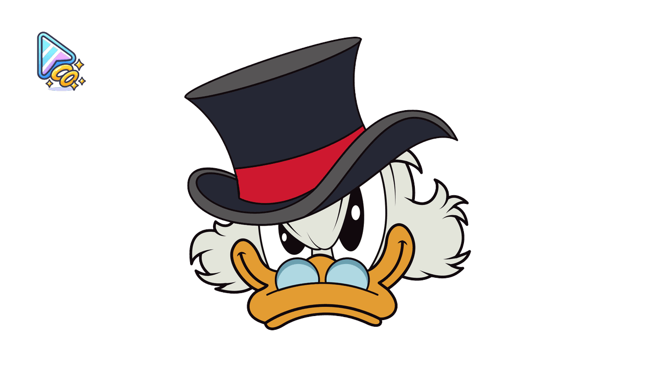 Scrooge McDuck Cursor Trail for Browsers custom cursor trail