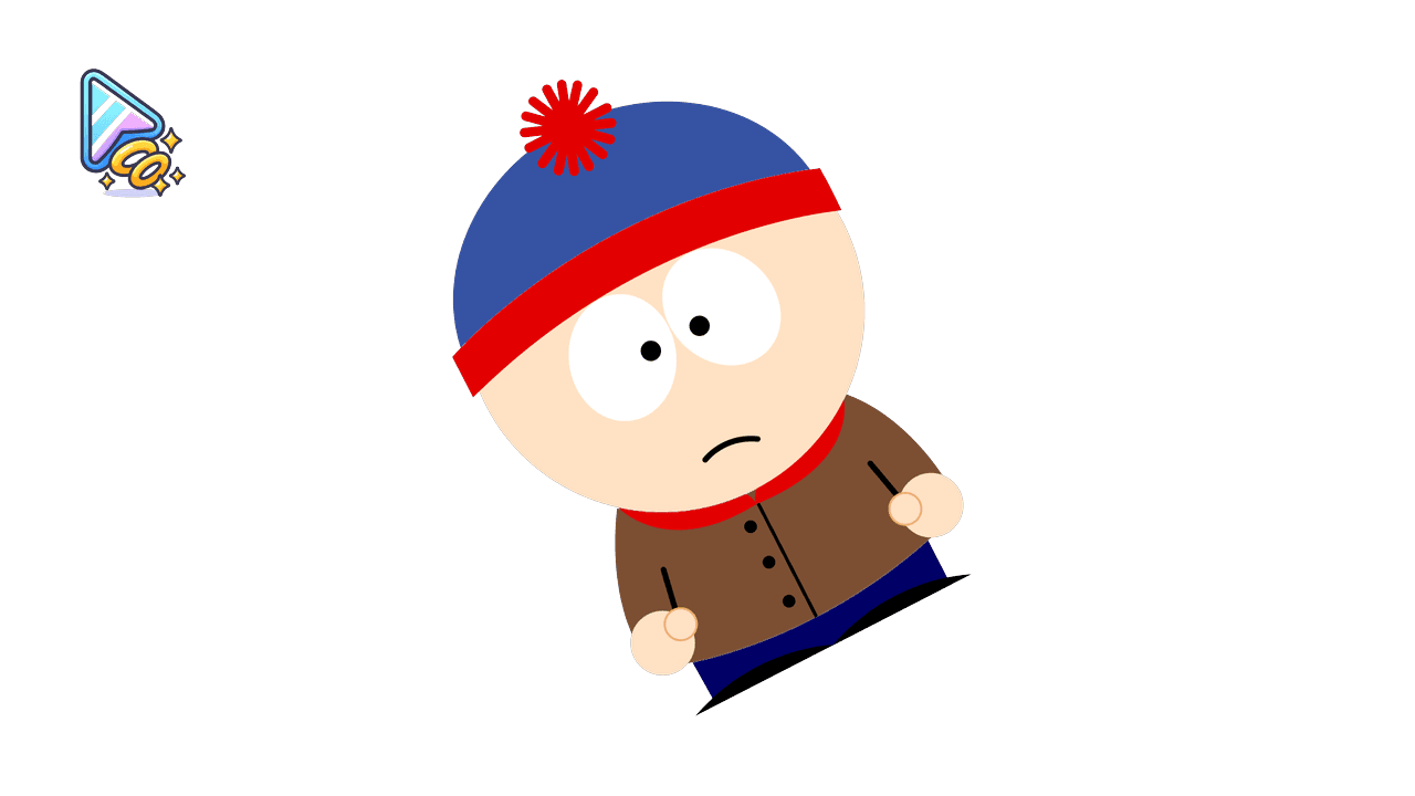 Stan Marsh Cursor Trail - South Park Animation custom cursor trail