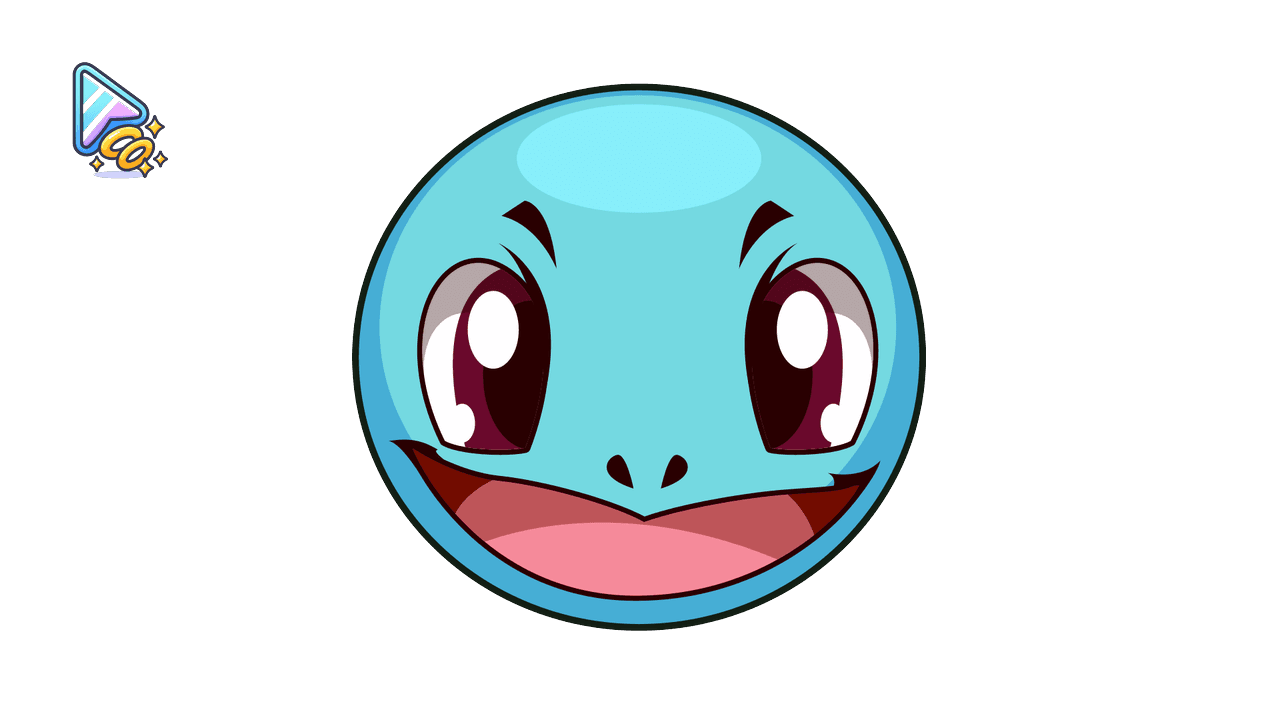 Squirtle Custom Cursor Trail - Pokémon Mouse Pointer custom cursor trail