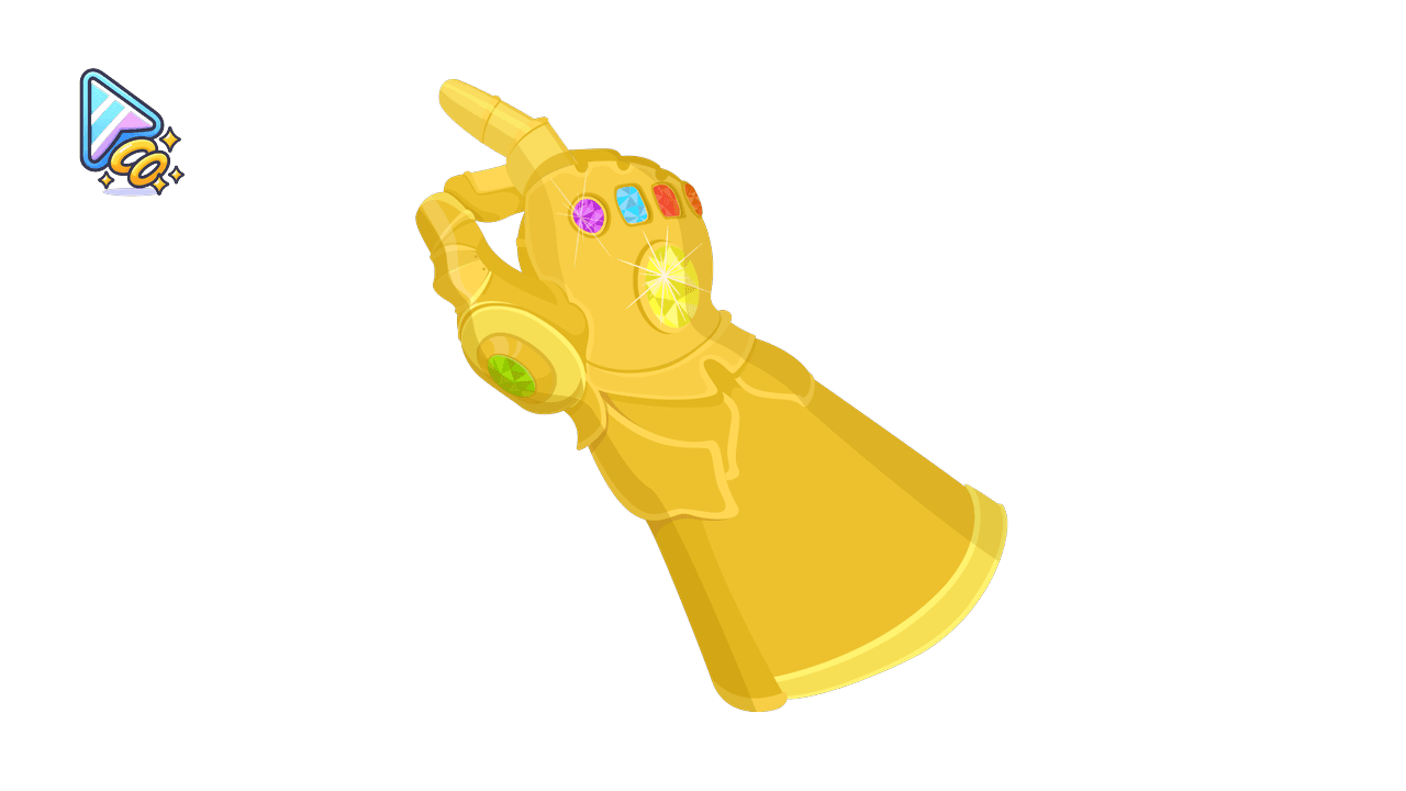 Thanos Infinity Gauntlet Cursor Trail custom cursor trail