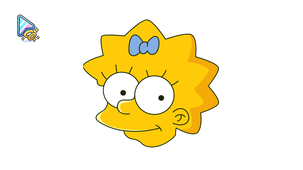 Maggie Simpson Cursor Trail custom cursor trail