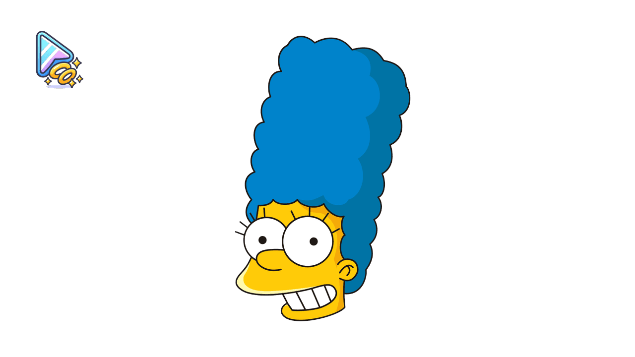 Marge Simpson Custom Cursor Trail custom cursor trail