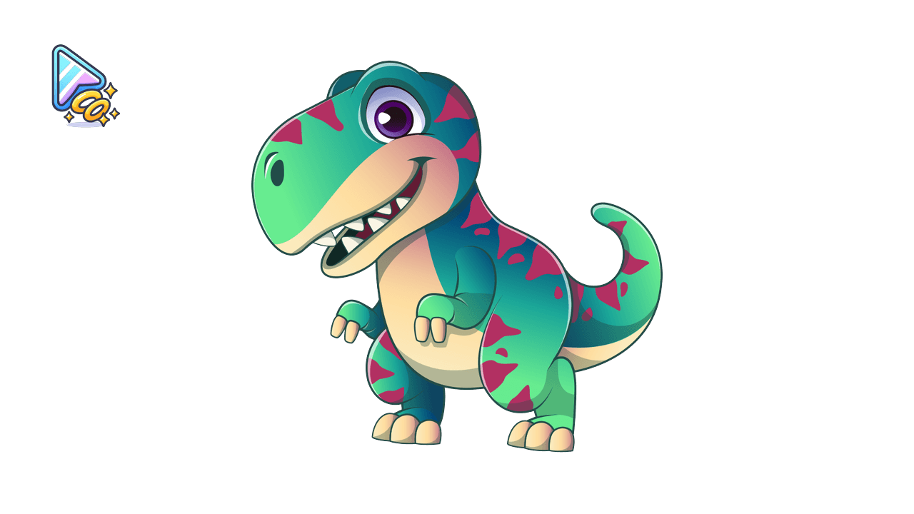 Tyrannosaurus Cursor Trail custom cursor trail