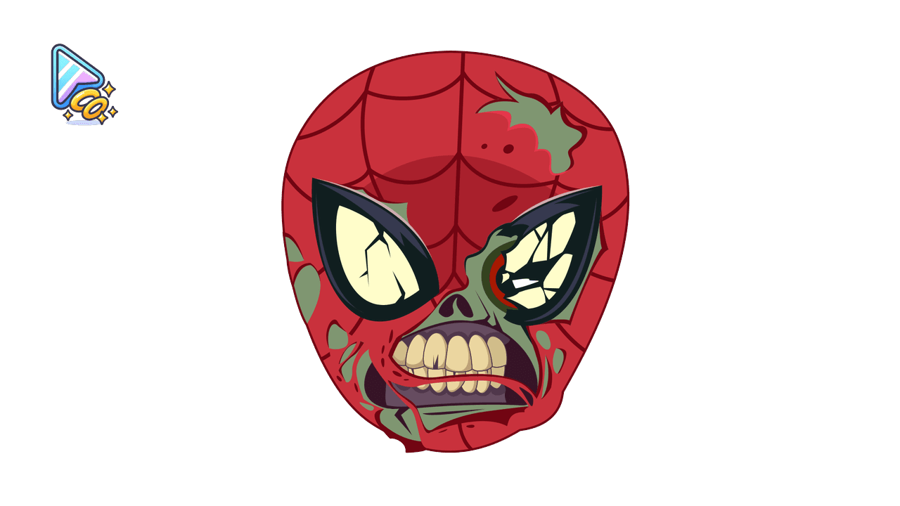 Zombie Spider-Man Cursor Trail custom cursor trail